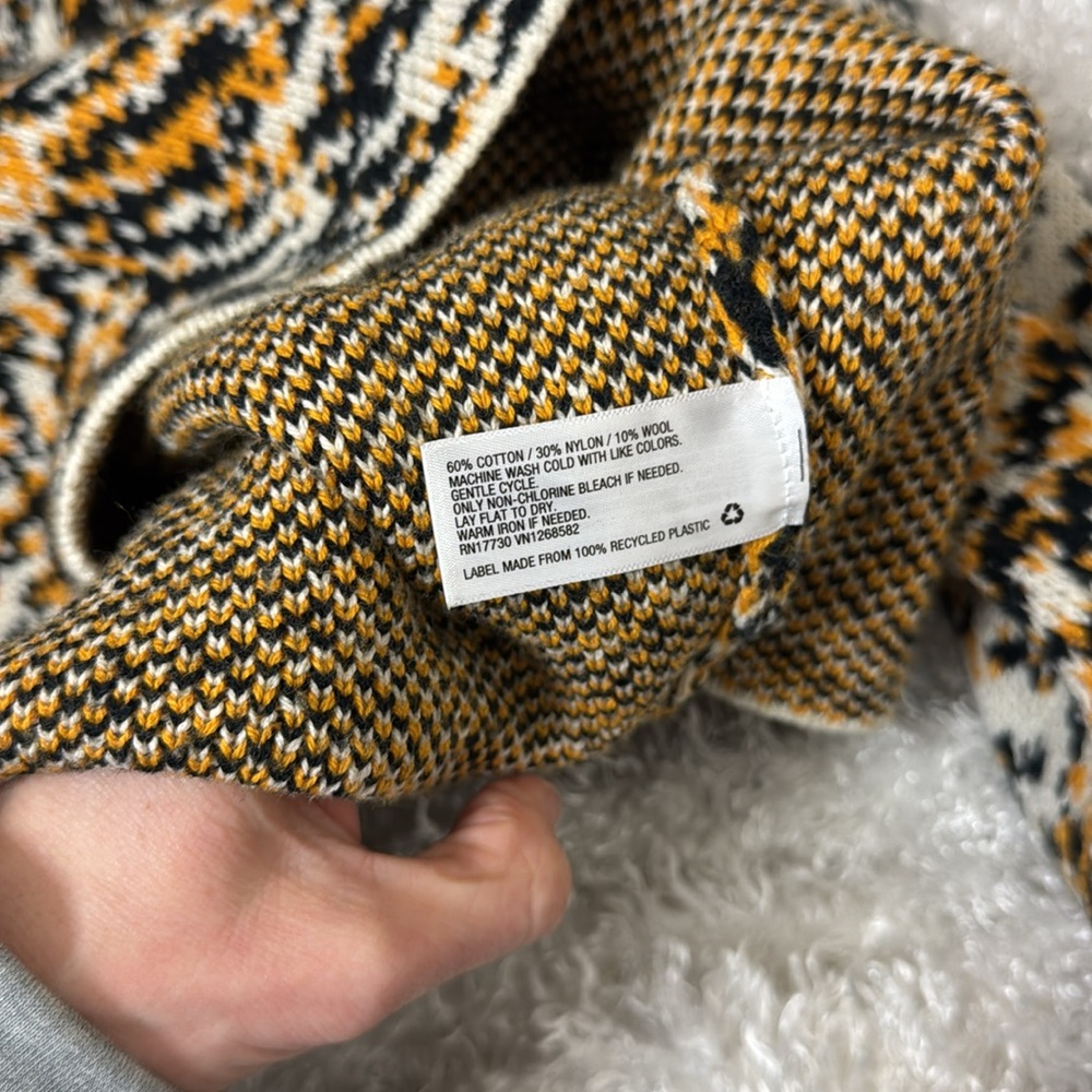 Rachel Comey sweater animal print size M - Picture 4 of 4